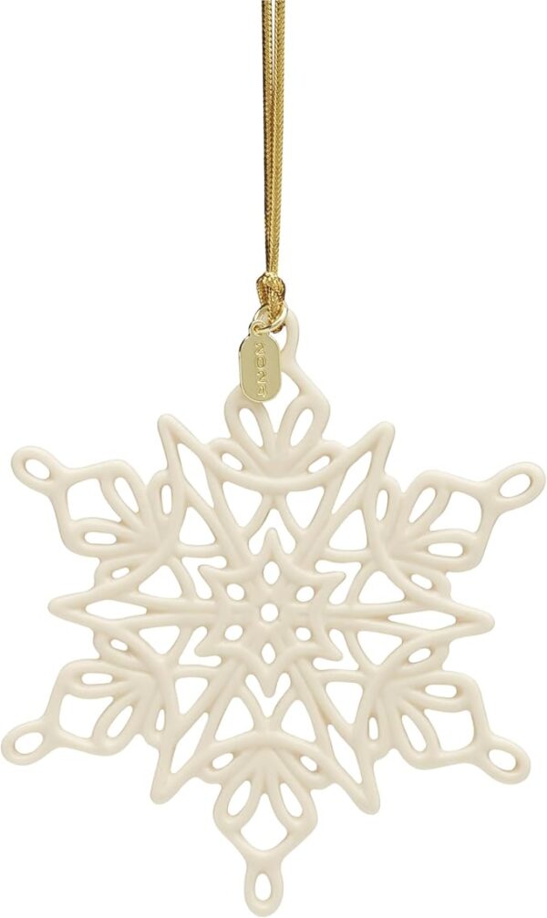 Lenox 895772 2024 Snow Fantasies Snowflake Ornament