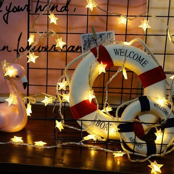ANJAYLIA 20 LED Star String Lights 10 FT - Image 3