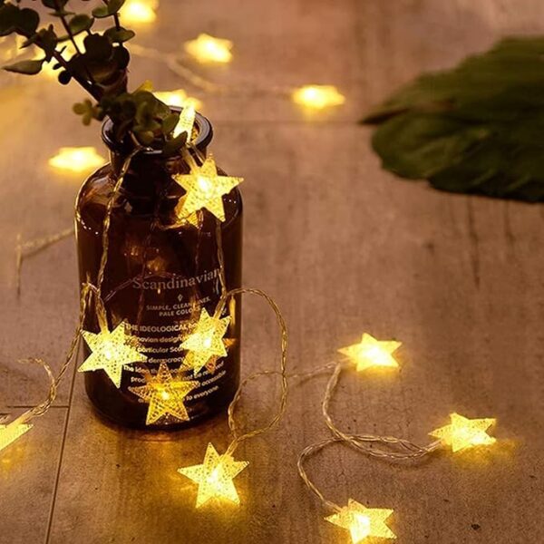ANJAYLIA 20 LED Star String Lights 10 FT - Image 2