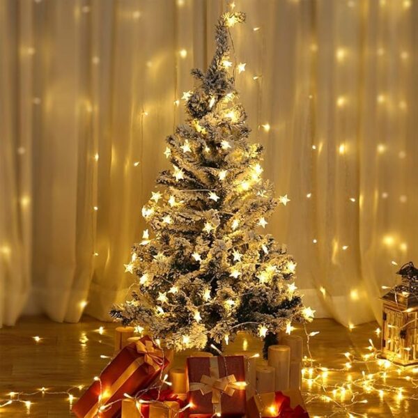 ANJAYLIA 20 LED Star String Lights 10 FT
