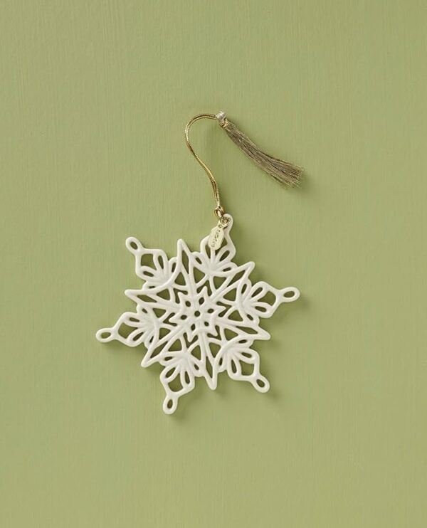 Lenox 895772 2024 Snow Fantasies Snowflake Ornament - Image 2