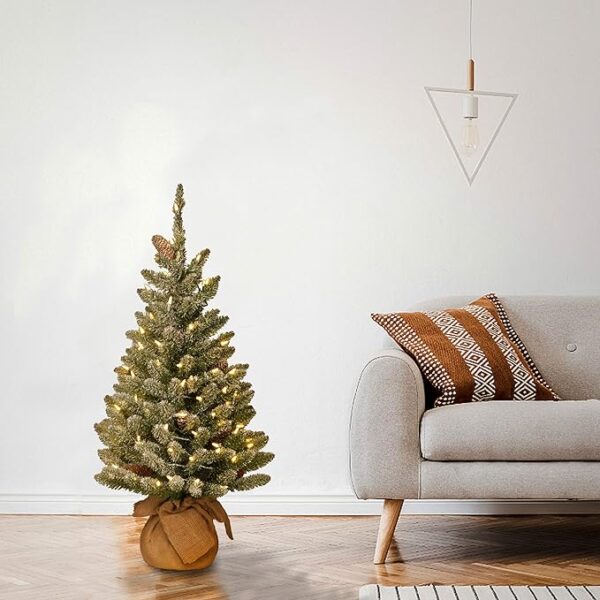National Tree Company Pre-lit Artificial Mini Christmas Tree - Image 2