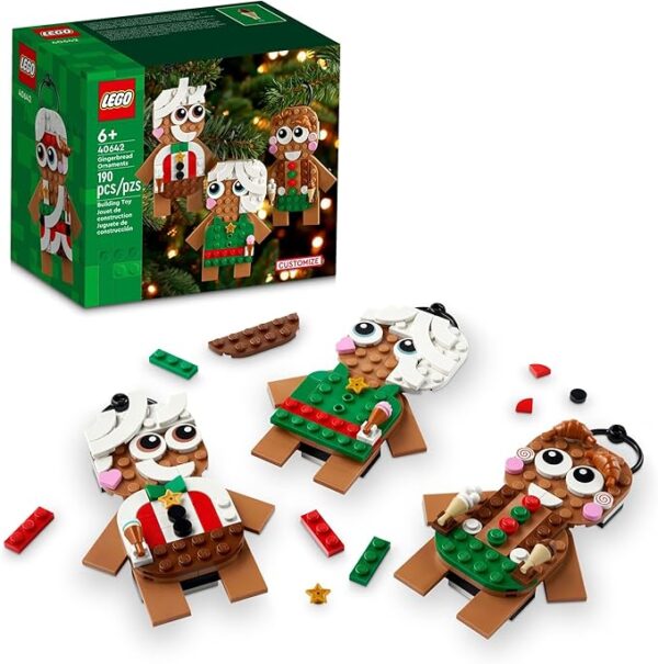 LEGO Gingerbread Ornaments - Christmas Tree